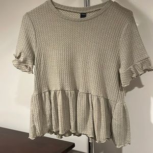 Shein Light Green Top